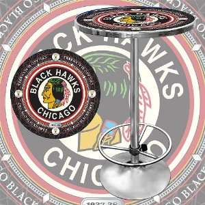  NHL Vintage Chicago Blackhawks Pub Table Sports 