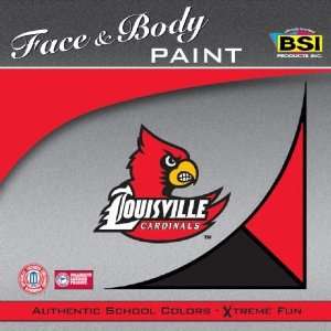 Louisville Cardinals Face & Body Paint (Set of 2)  Sports 