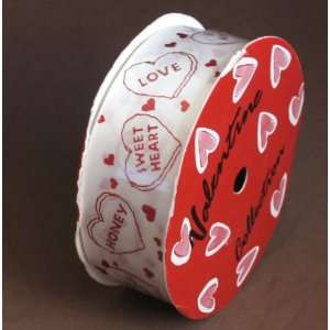  Valentine Collection Ribbon Valentine Ribbon 4 Yards X 1 