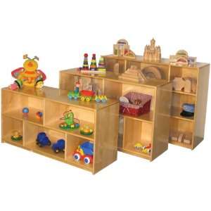    Deluxe Storage Unit with Dividers 2 Shelves