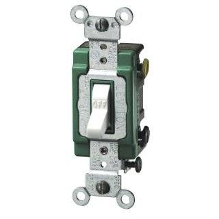   120/277 Volt, Toggle Double Pole AC Quiet Switch, Extra Heavy Duty