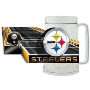   Crystal Freezer Mug NFL   Pittsburgh Steelers Sports Collectibles