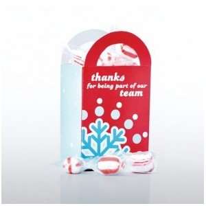  Fun Treat Gift Bag   Snowflake Thanks for Being Part 