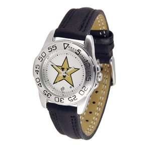   Commodores NCAA Sport Ladies Watch (Leather Band)