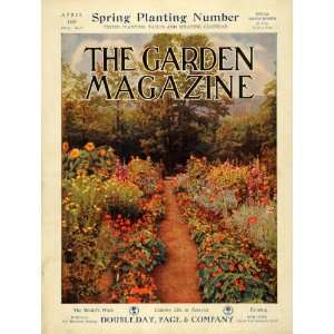   Magazine Spring Planting Flower Beds   Original Cover