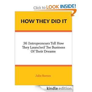 How They Did It Julie Barnes  Kindle Store