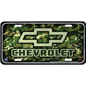  Chevrolet Camouflage License Plate Automotive