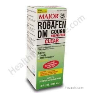  Robafen DM Cough Sugar Free Syrup   8 fl.oz. Health 