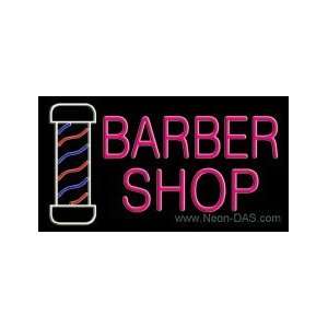 Barber Shop Outdoor Neon Sign 20 x 37