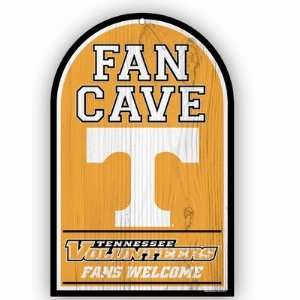  Wincraft Tennessee Volunteers Fan Cave Wood Sign Sports 