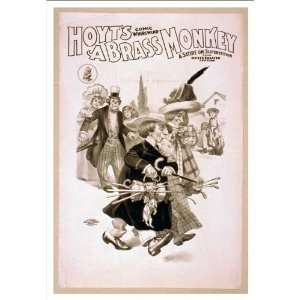   comic whirlwind A brass monkey a satire on superstition Home