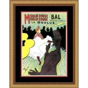  Moulin Rouge by Henri de Toulouse Lautrec   Framed 