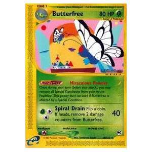  Pokemon   Butterfree (38)   Expedition   Reverse Holofoil 