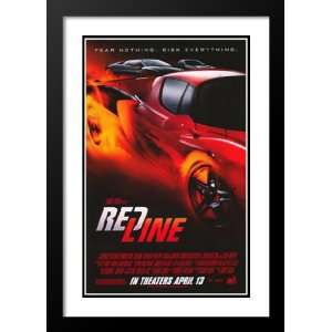 Redline 32x45 Framed and Double Matted Movie Poster   Style A   2007