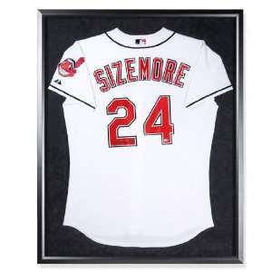  Grady Sizemore Cleveland Indians Framed Autographed Home 