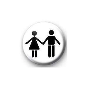  HAND IN HAND LOVERS Symbol 1.25 Magnet 