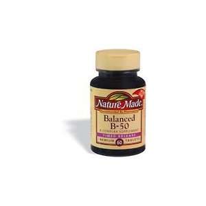  Nature Made Balanced Vitamin B 50 Complex Time Release 