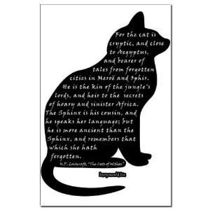  HPL Cats Cat Mini Poster Print by  Patio, Lawn 