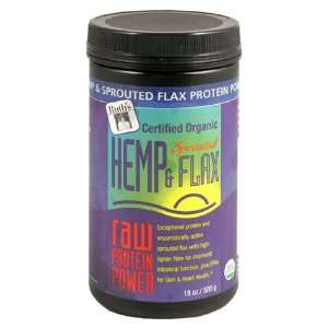  Hemp Protein Powder OG Super Flax 18 Ounces Health 