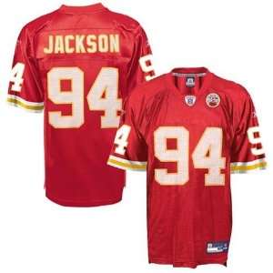 Equipment Kansas City Chiefs #94 Tyson Jackson AFL 50th Anniversary 