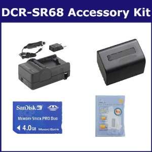 com Sony DCR SR68 Camcorder Accessory Kit includes SDNPFV70 Battery 