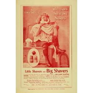  1899 Ad J B Williams Shaving Glycerine Soap Glastonbury Ct 