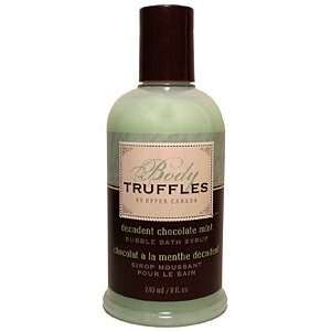 Upper Canada Decadent Chocolate Mint Body Truffle Bubble Bath Syrup 8 