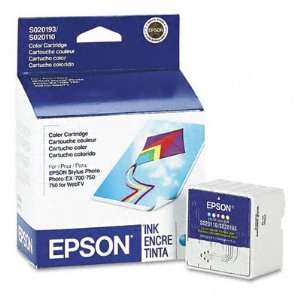  Genuine NEW Epson S193110 Color Ink Cartridge Electronics