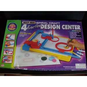    Spiral Design Center 4 Function Art Kit Complete Toys & Games