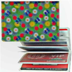 3D Lenticular ID Card Holder with vinyl insert of six frosted pockets 
