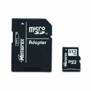   Memorex o   Micro TravelCard, Secure Digital, 512MB