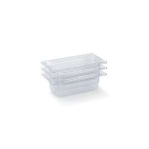  8032410   Super Pan III, Third Size Pan, Clear Plastic