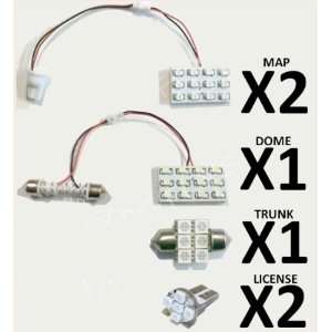  White 6 Lights LED Interior Package 52 LEDs Total Scion xB 