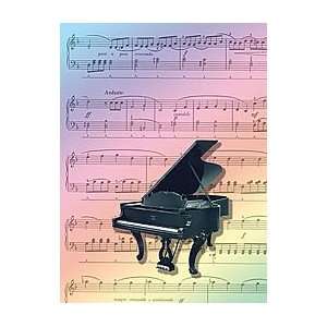  Greeting Cards Rainbow Piano (Pack of 12) Musical 