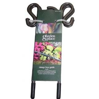   Resin Garden Hose Guide Spike, Green/Black HS102 Patio, Lawn & Garden