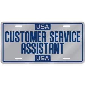  New  Usa Customer Service Assistant  License Plate 