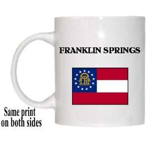  US State Flag   FRANKLIN SPRINGS, Georgia (GA) Mug 