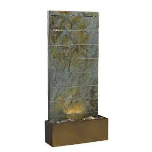  Brook Floor/Wall Fountain by Kenroy Home   Natural Slate 