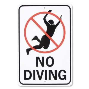  No Diving Sign