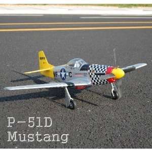  P 51 MUSTANG Airplane ~ Brushless Electric ~ RC   remote 