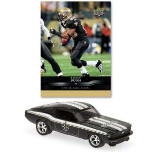   2008 Nfl Ford Mustang 67 New Orleans Saints Reggie Bush Toys & Games
