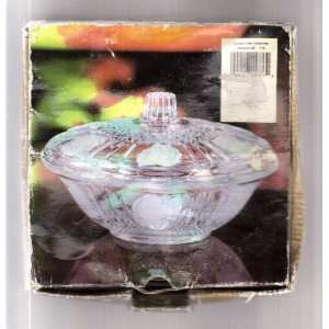  Crystal Clear Industries   7 Covered Candy Dish Kitchen 