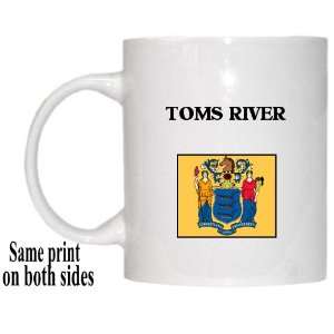  US State Flag   TOMS RIVER, New Jersey (NJ) Mug 