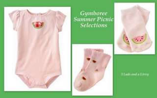   Picnic GYMBOREE Baby Girl 0 3 M Pink Selections Spring Fun  