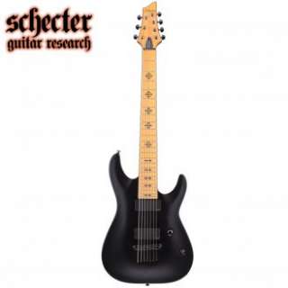 Schecter Jeff Loomis 7 NT (non trem) 7 String Electric Guitar SBK 