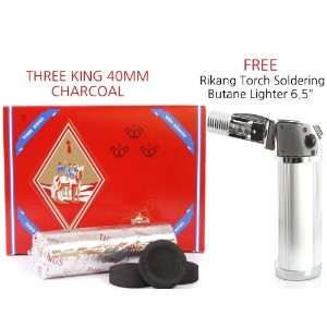   Charcoal & FREE Rikang Torch Soldering Butane lighter 6.5 Health
