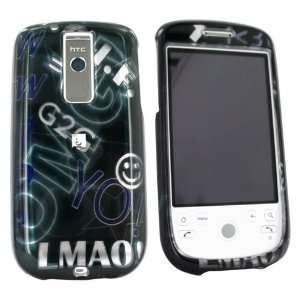  MyTouch 3G Hard Plastic Case Texting Black Cell Phones & Accessories