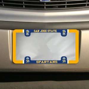  San Jose State Spartans Thin Rim Varsity License Plate 
