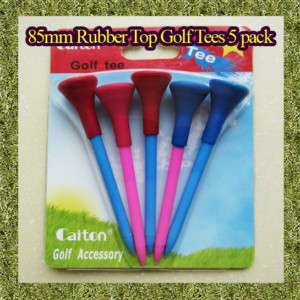 Rubber Top Tees 5 pack 3.35 Plastic mixture Color G89  