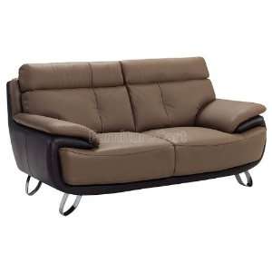   Furniture A159 Tan/ Brown Modern Loveseat A159 L 
